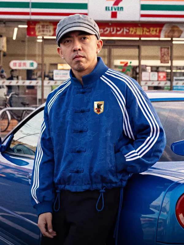 Japan x Bape Chinese Jacket Blue