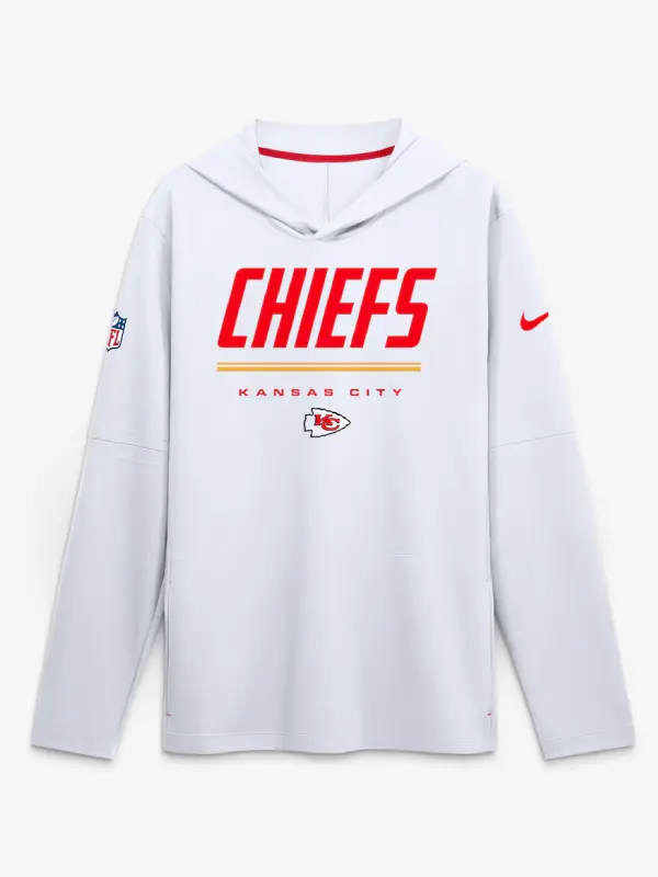 Kansas City Chiefs Nike Sideline Long Sleeve Hooded T-shirt
