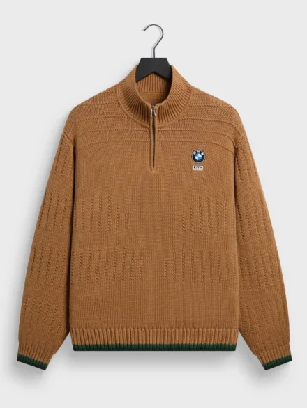 Kith for BMW Ansel Quarter Zip Sweater