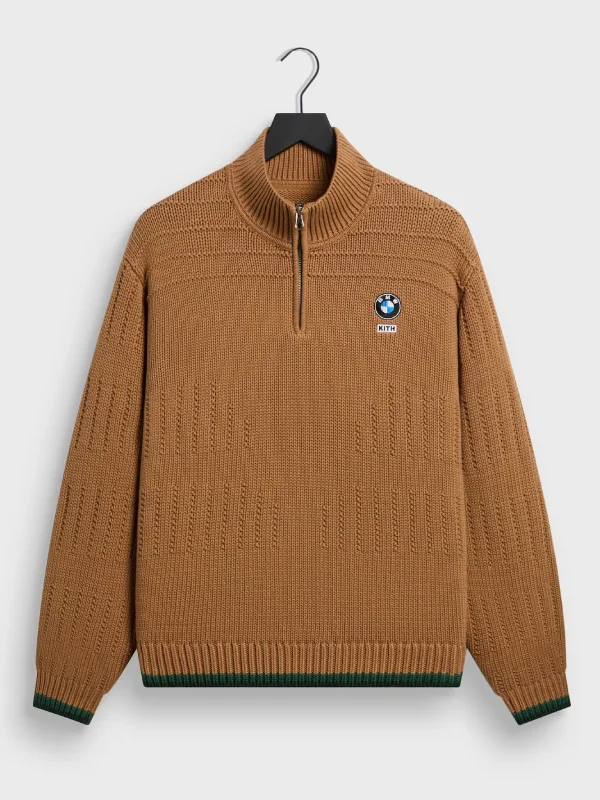 Kith for BMW Ansel Quarter Zip Sweater