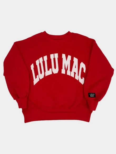 Lulu Mac Sweatshirt Red