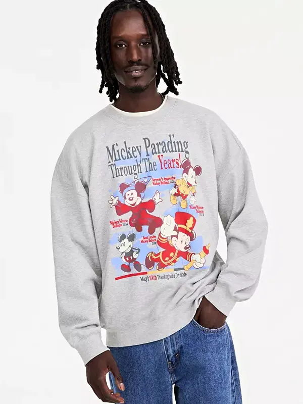 Macy’s Disney Mickey Mouse Crewneck Sweatshirt