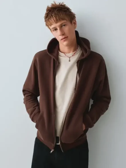 Malcolm Todd Gap Hoodie Brown