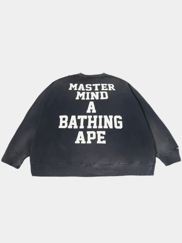 Mastermind A BATHING APE Crewneck Sweatshirt