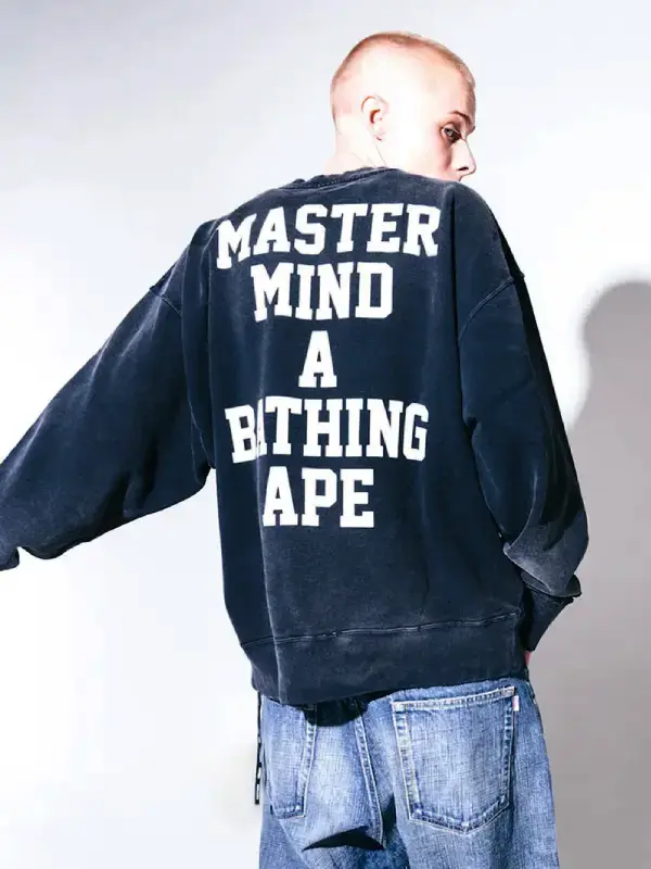 Mastermind x BAPE Crewneck Sweatshirt
