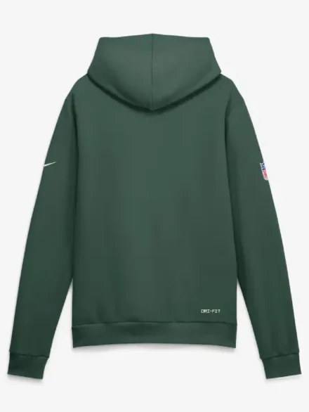 Men's Green Bay Packers Nike Green Sideline Standard Issue Top Prospect Dri-FIT Hoodie
