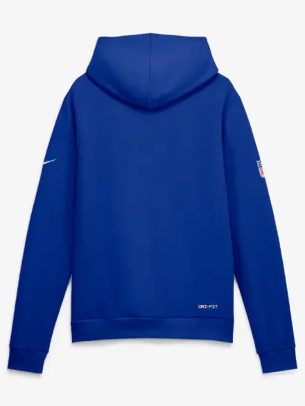 Men's Nike Charcoal Buffalo Bills Sideline Standard Issue Top Prospect Dri-FIT Hoodie