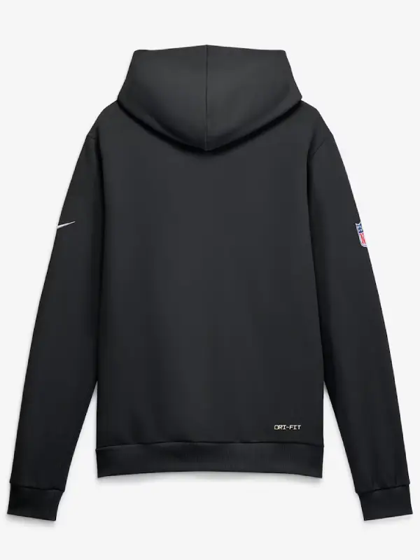 Men's Nike Purple-Black Minnesota Vikings Sideline Standard Issue Top Prospect Dri-FIT Hoodie