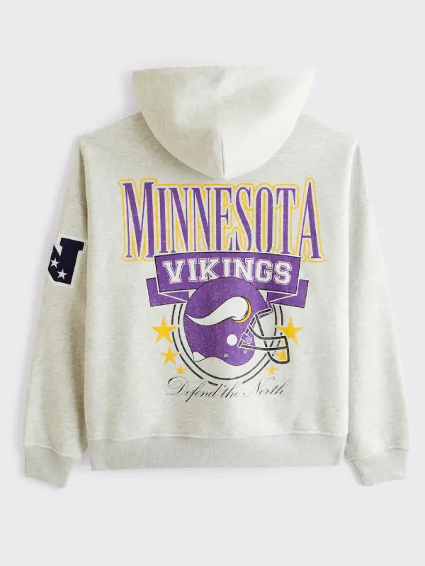 Minnesota Vikings Abercrombie Full-Zip Hoodie