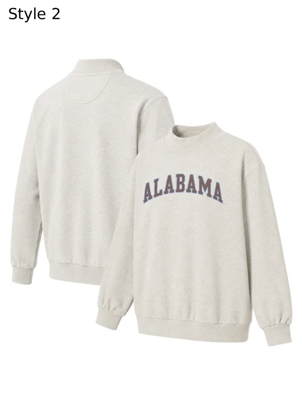 Mock Neck Alabama Sweatshirt