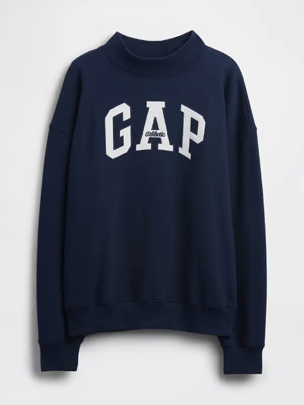 Mockneck Sweatshirt Gap