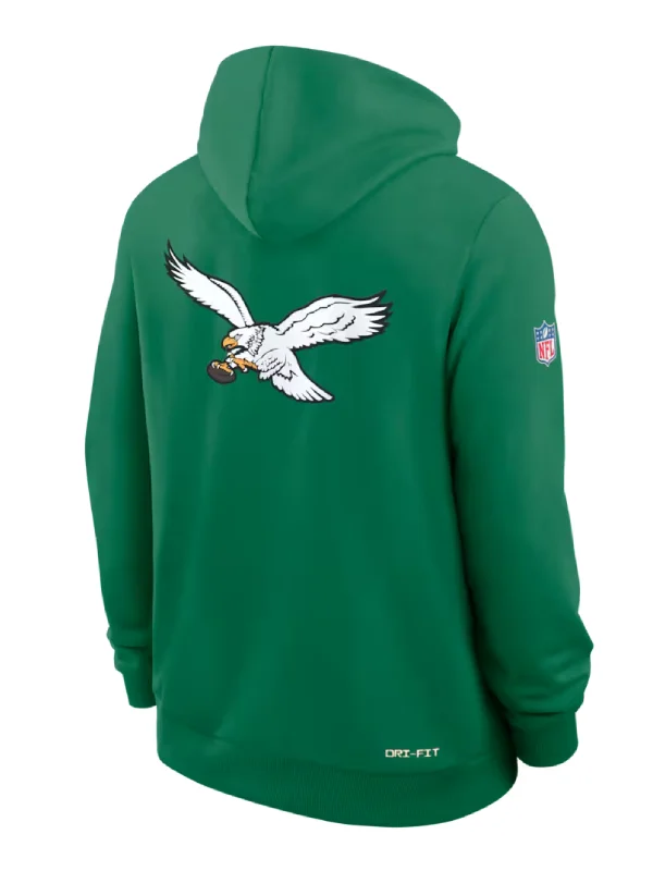 Nike Kelly Green Philadelphia Eagles Replay Officials Hoodie