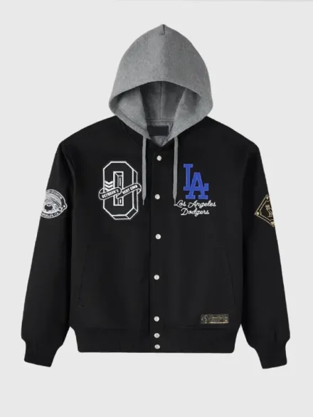 OVO Dodgers Insulated Twill Bomber Jacket Black