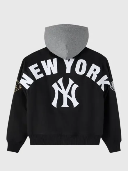 OVO New York Yankees Insulated Twill Bomber Jacket Black
