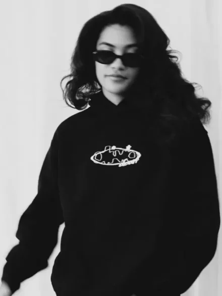 Olivia Dean Nice To Each Other Hoodie Black