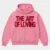 Olivia Dean The Art Of Loving Pink Hoodie