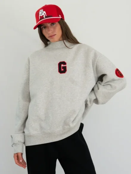 Parke x '47 Georgia Mockneck Sweatshirt