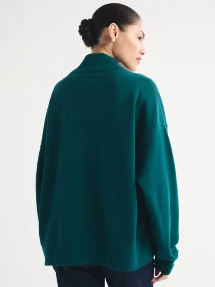 Philadelphia Eagles Abercrombie Funnel Neck Sweatshirt Green