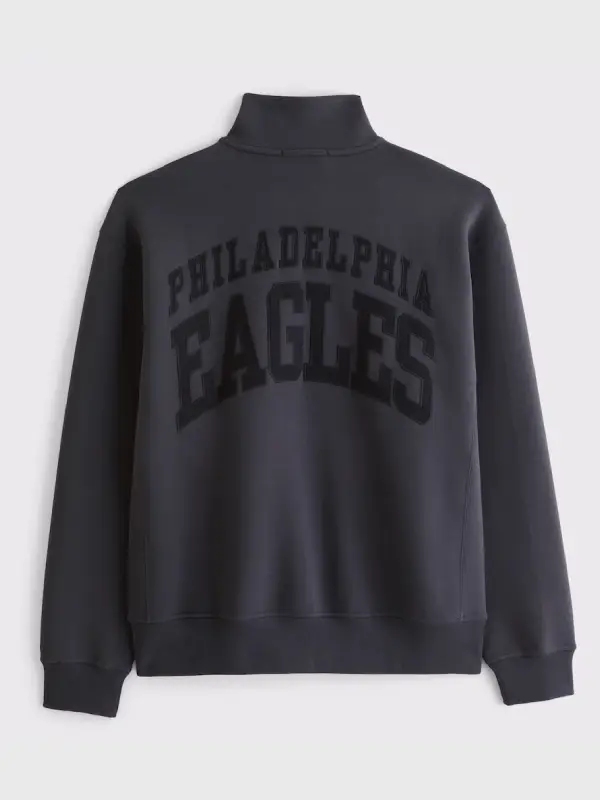 Philadelphia Eagles Abercrombie YPB neoKNIT MAX Half-Zip Sweatshirt