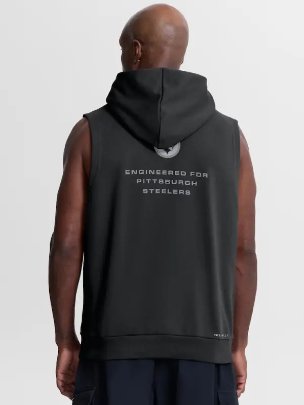 Pittsburgh Steelers 2026 Sideline Sleeveless Hoodie Nike
