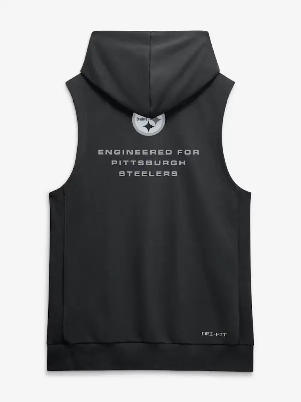 Pittsburgh Steelers Sleeveless Hoodie Nike