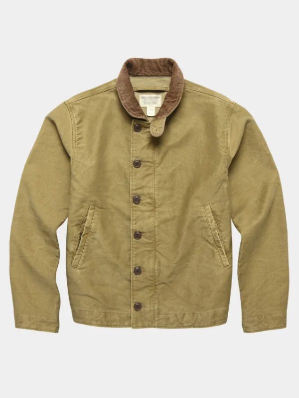 RRL Cotton Deck Jacket Khaki