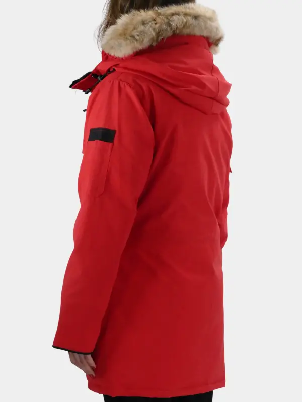 Red Canada Goose Expedition Parka Jacket
