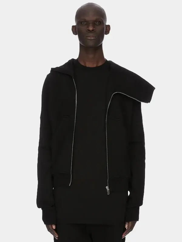 Rick Owens Mountain Black Hoodie