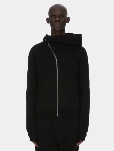 Rick Owens Mountain Hoodie Black