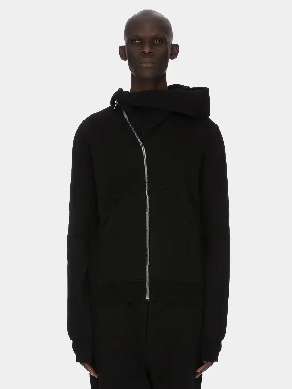 Rick Owens Mountain Hoodie Black