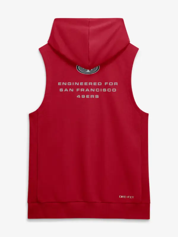 San Francisco 49ers Sleeveless Hoodie Nike