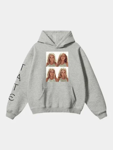 Tate Mcrae Hoodie Grey