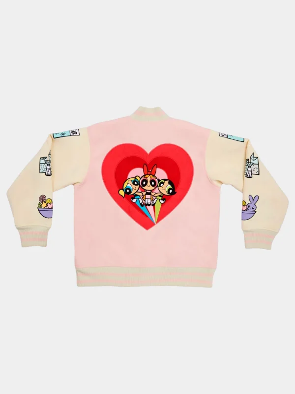The Powerpuff Girls Cakeworthy Varsity Jacket