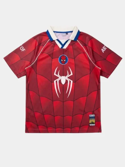 Tom Holland Spiderman Jersey Red