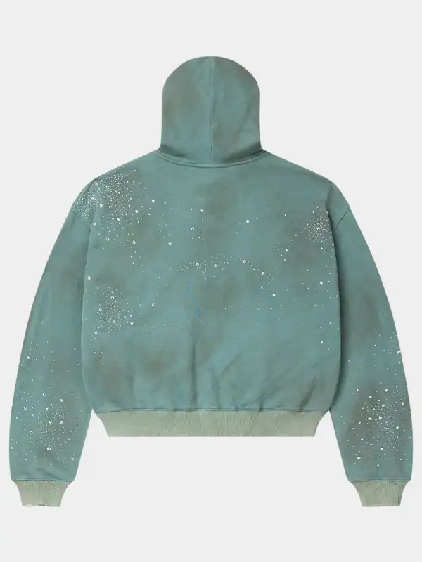 Vale Forever Dark Mint Forever Bank Zip-Hoodie