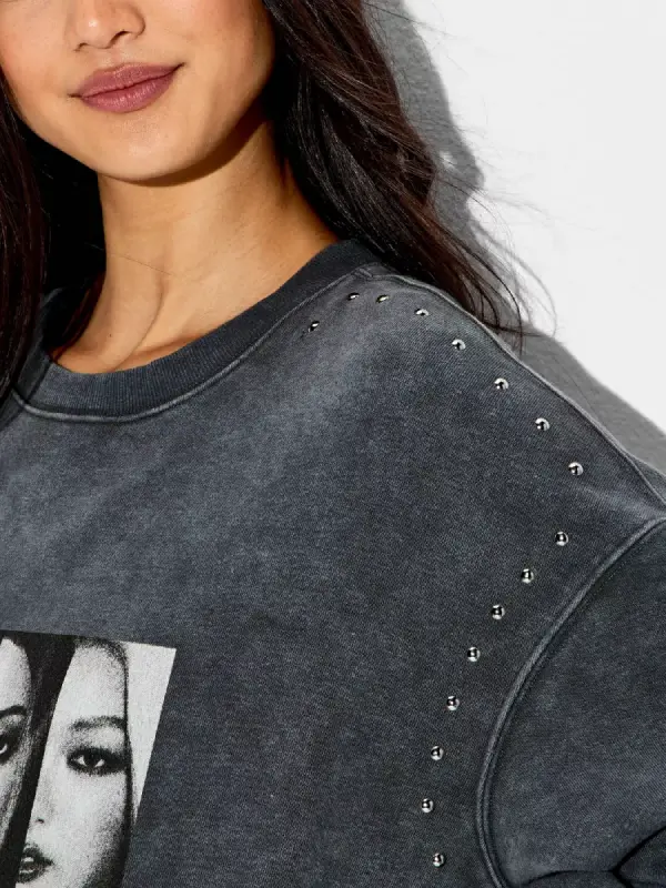 Women's Kuromi x Katseye Crew Sweatshirt