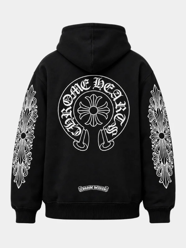 chrome heart x carhartt jacket black