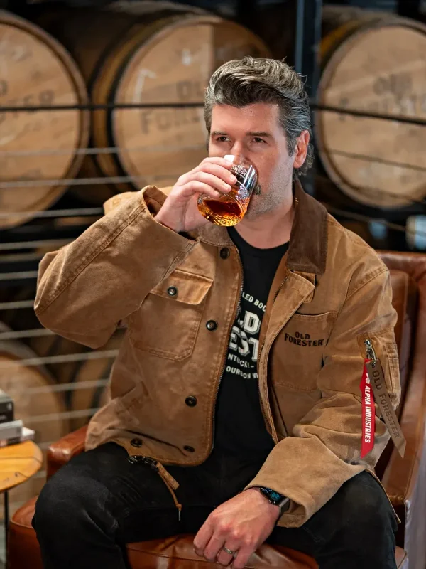 Alpha Industries Old Forester Jacket Brown