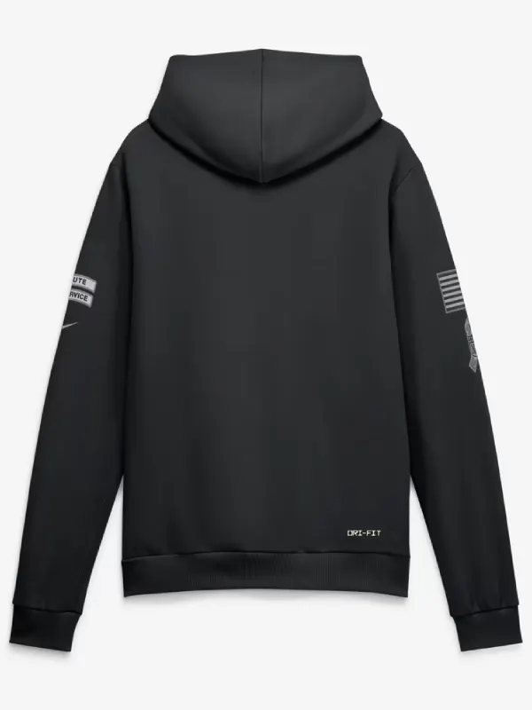 Buffalo Bills Nike 2026 Salute to Service Sideline Dri-FIT Pullover Hoodie - Black