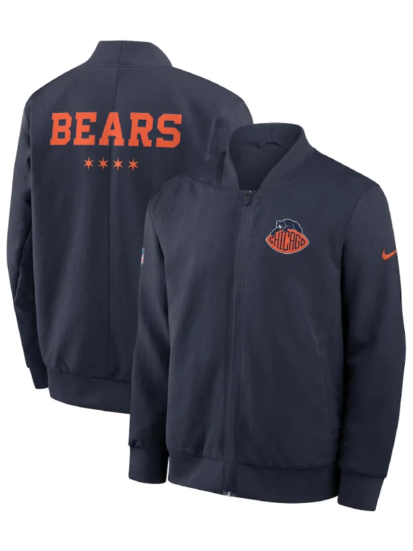 Chicago Bears Rivalries Bomber Jacket 2026