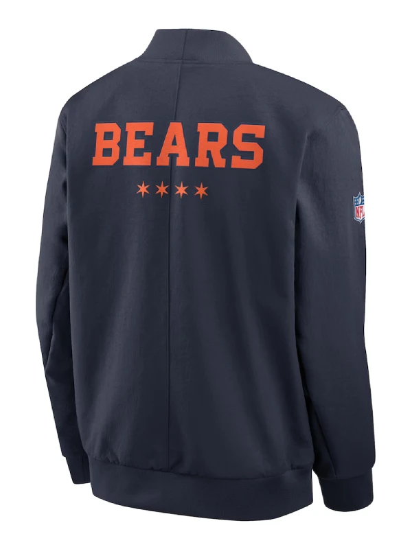 Chicago Bears Rivalries Sideline Bomber Jacket 2026