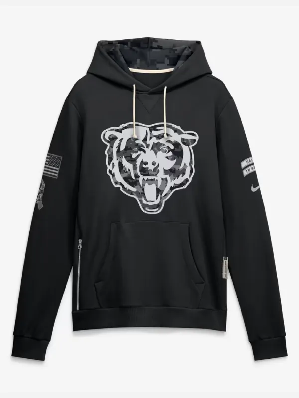 Chicago Bears Salute to Service Hoodie 2026