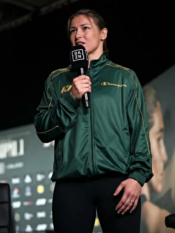 Croke Park Conference Katie Taylor Green Champion Jacket