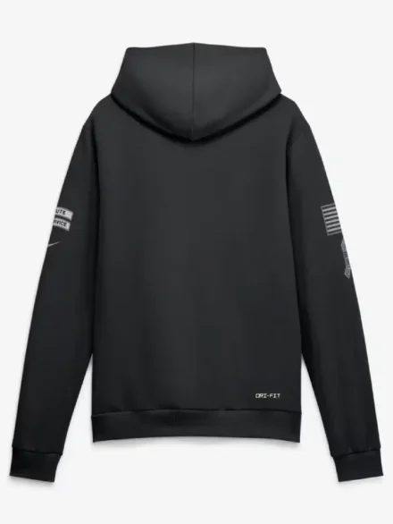 Dallas Cowboys Nike 2026 Salute to Service Sideline Dri-FIT Pullover Hoodie - Black