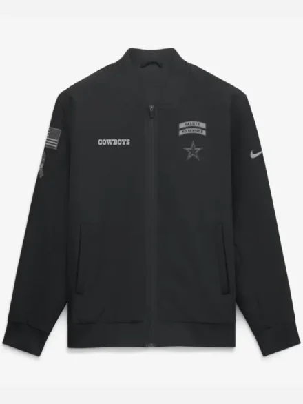 Dallas Cowboys Salute to Service Bomber Jacket 2026