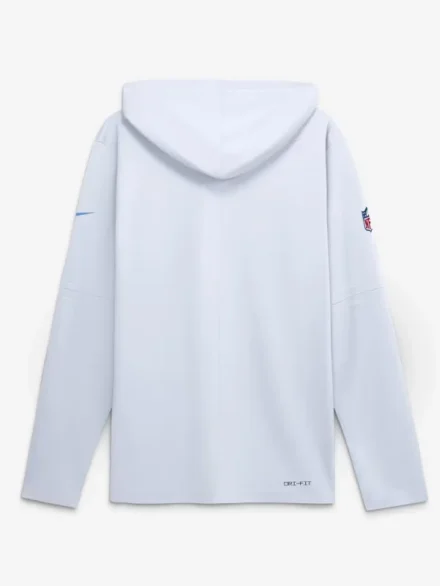 Detroit Lions Nike Sideline Rivalries Hooded Long Sleeve T-shirt