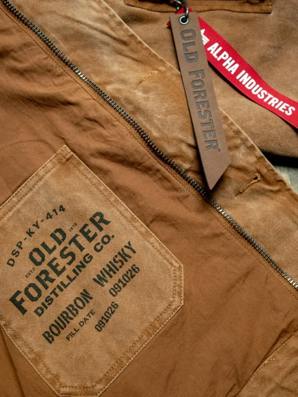 Distiller's Old Forester Jacket Alpha Industries