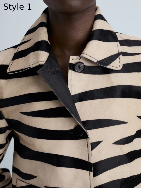 Mango Jacket Zebra