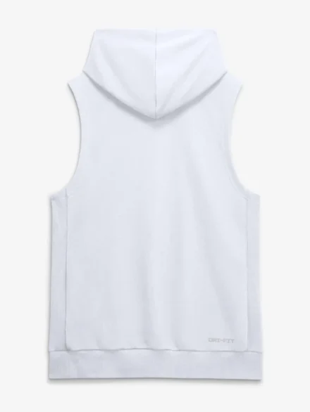 Men's Buffalo Bills Nike White Rivalries Collection Sideline Sleeveless Fleece Hoodie