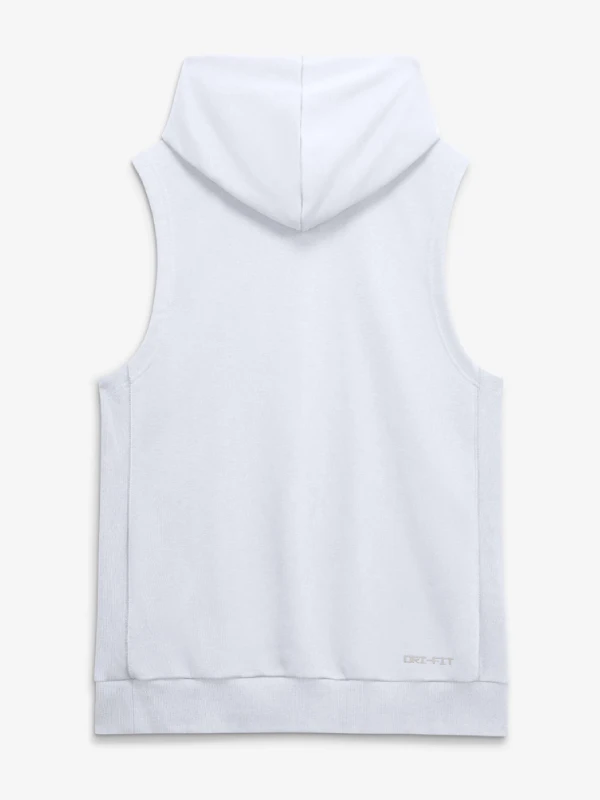 Men's Buffalo Bills Nike White Rivalries Collection Sideline Sleeveless Fleece Hoodie